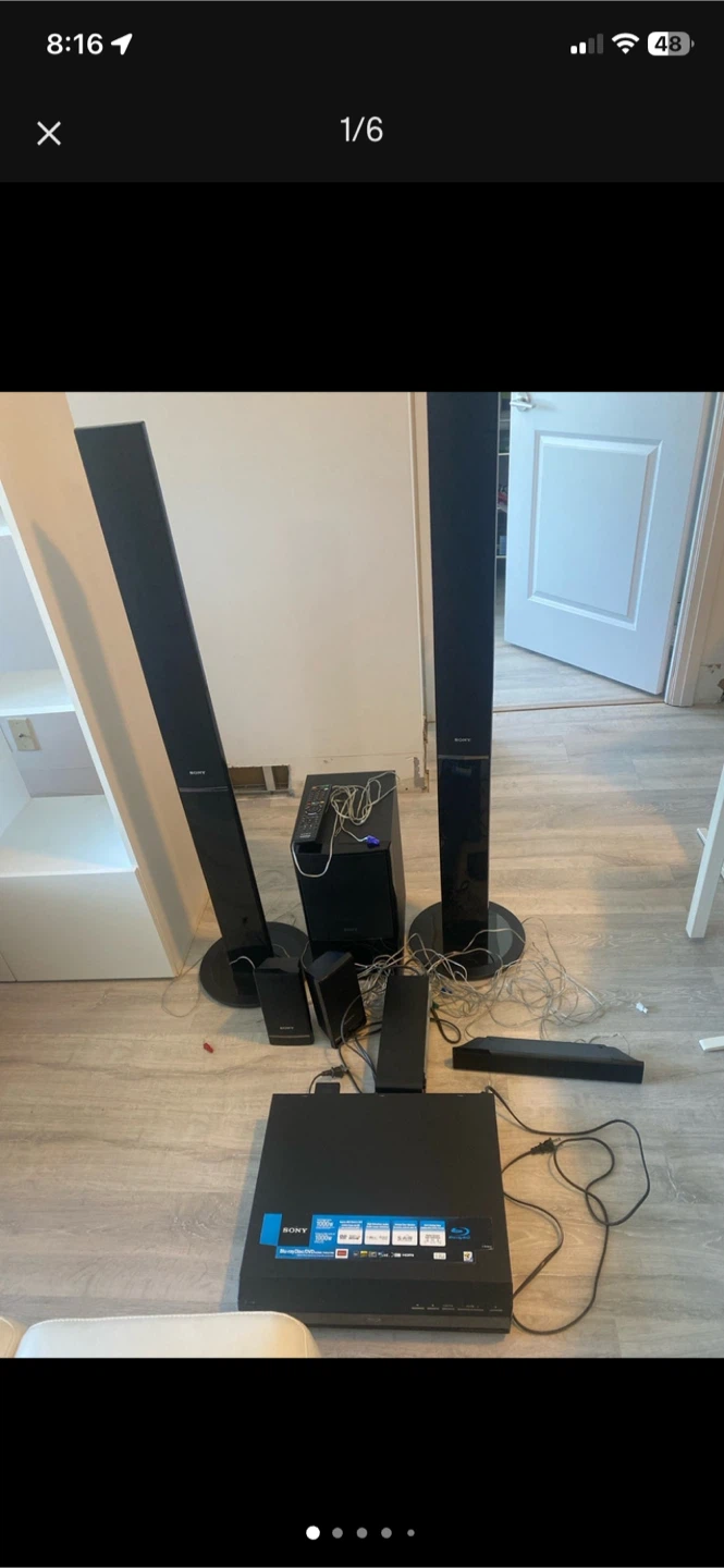 Sony BDV-E500W Home Theatre System