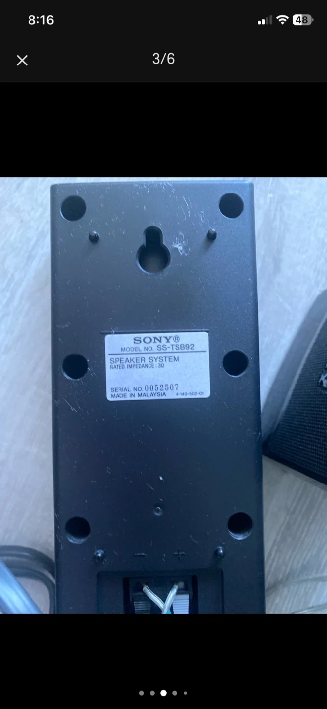 Sony BDV-E500W Home Theatre System - photo 3