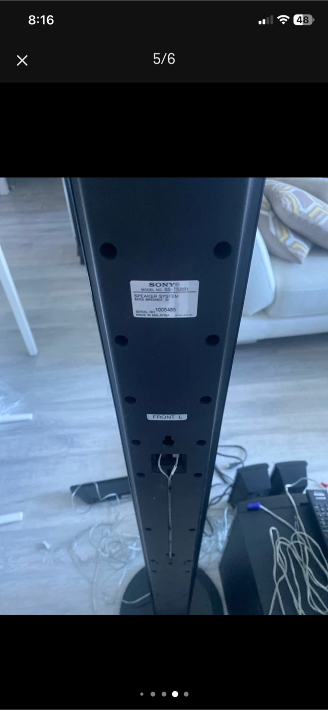 Sony BDV-E500W Home Theatre System - photo 4