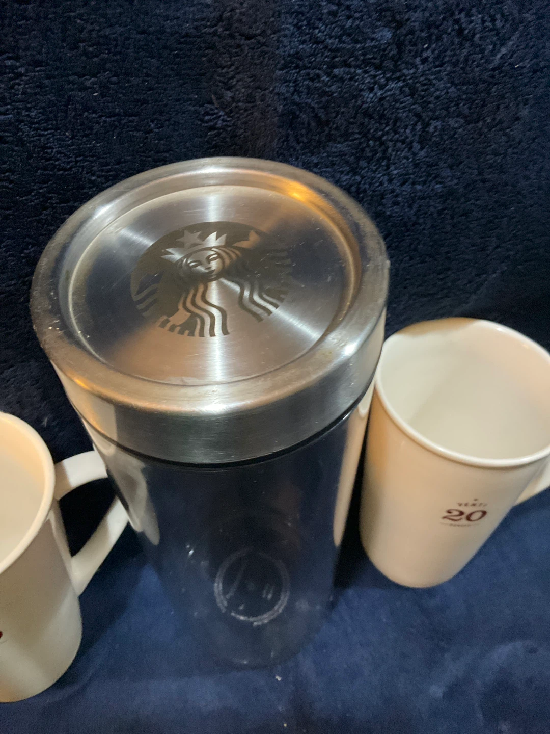 Starbucks 20oz Mugs and bean storage Set - photo 3