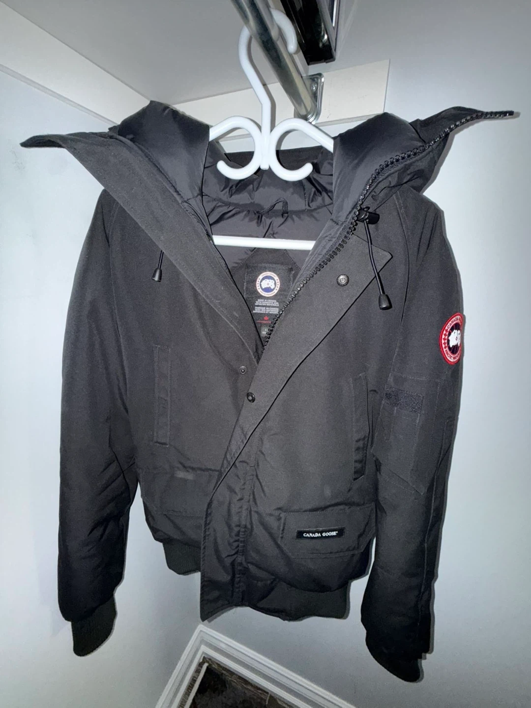Canada Goose Chilliwack Bomber Jacket Black Size S