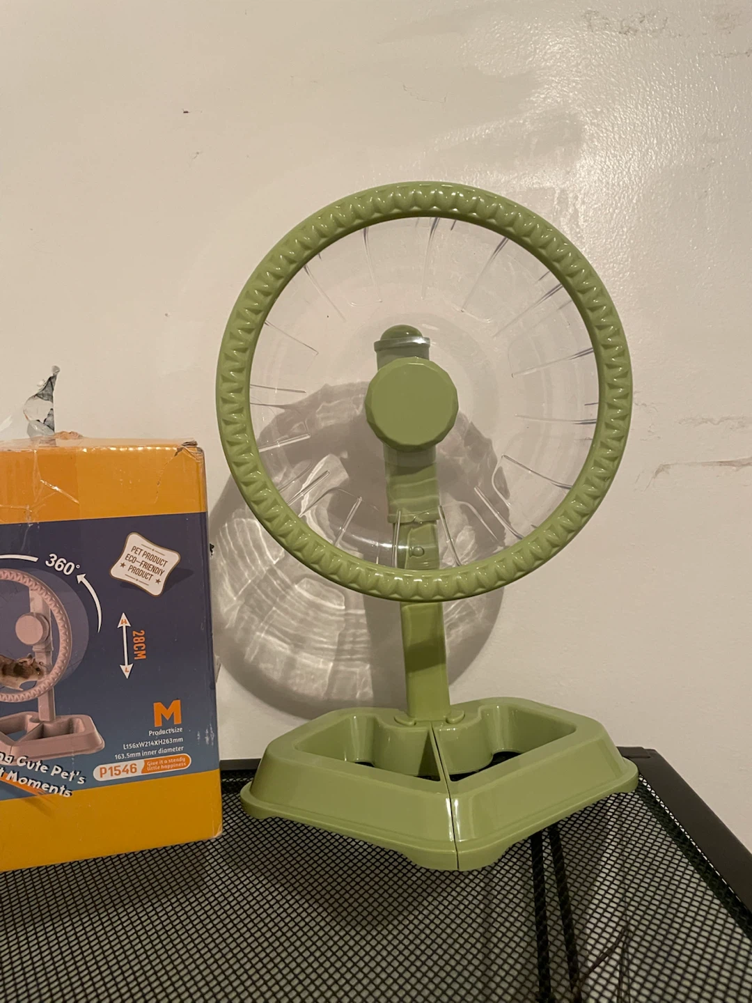 Brand New Adjustable Height Hamster Wheel - photo 3