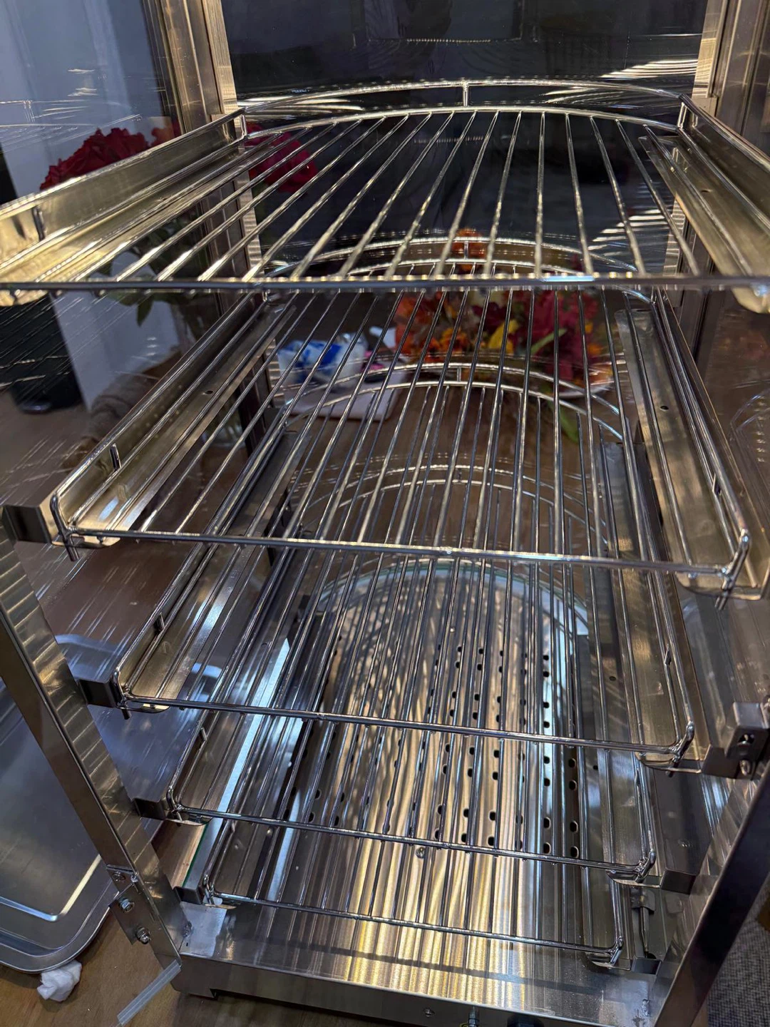 5-Tier Commercial Food Warmer Display, 800W, LED, 60L - photo 4