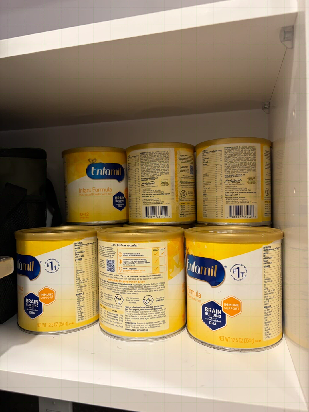 Enfamil Infant Formula 12.5 oz cans - photo 2