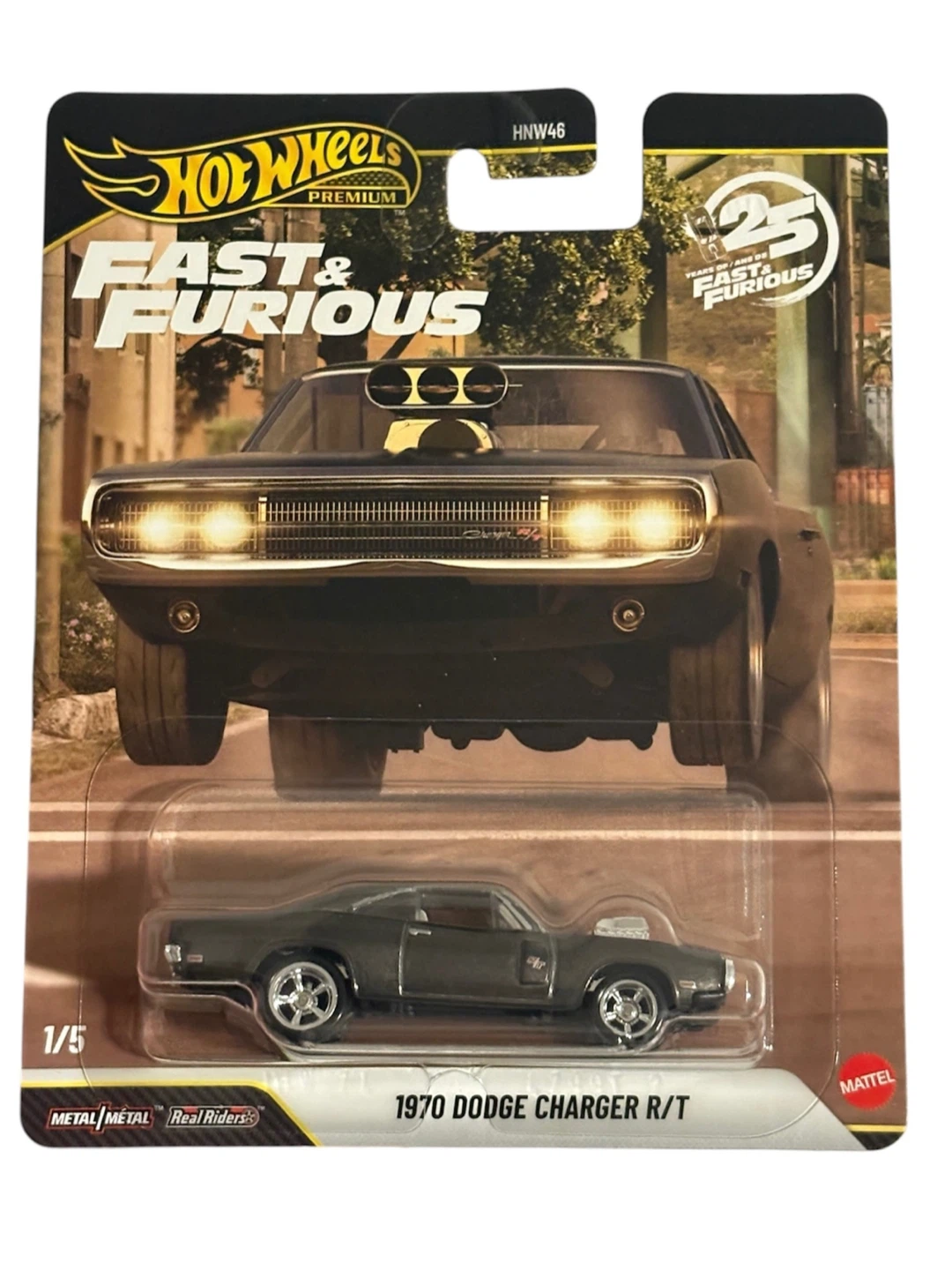 Hot Wheels Premium 1970 Dodge Charger R/T F&F Chase