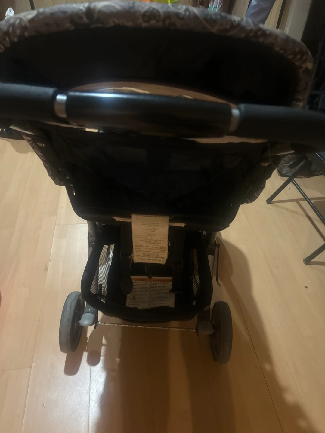 Baby Stroller with Patterned Canopy - photo 2