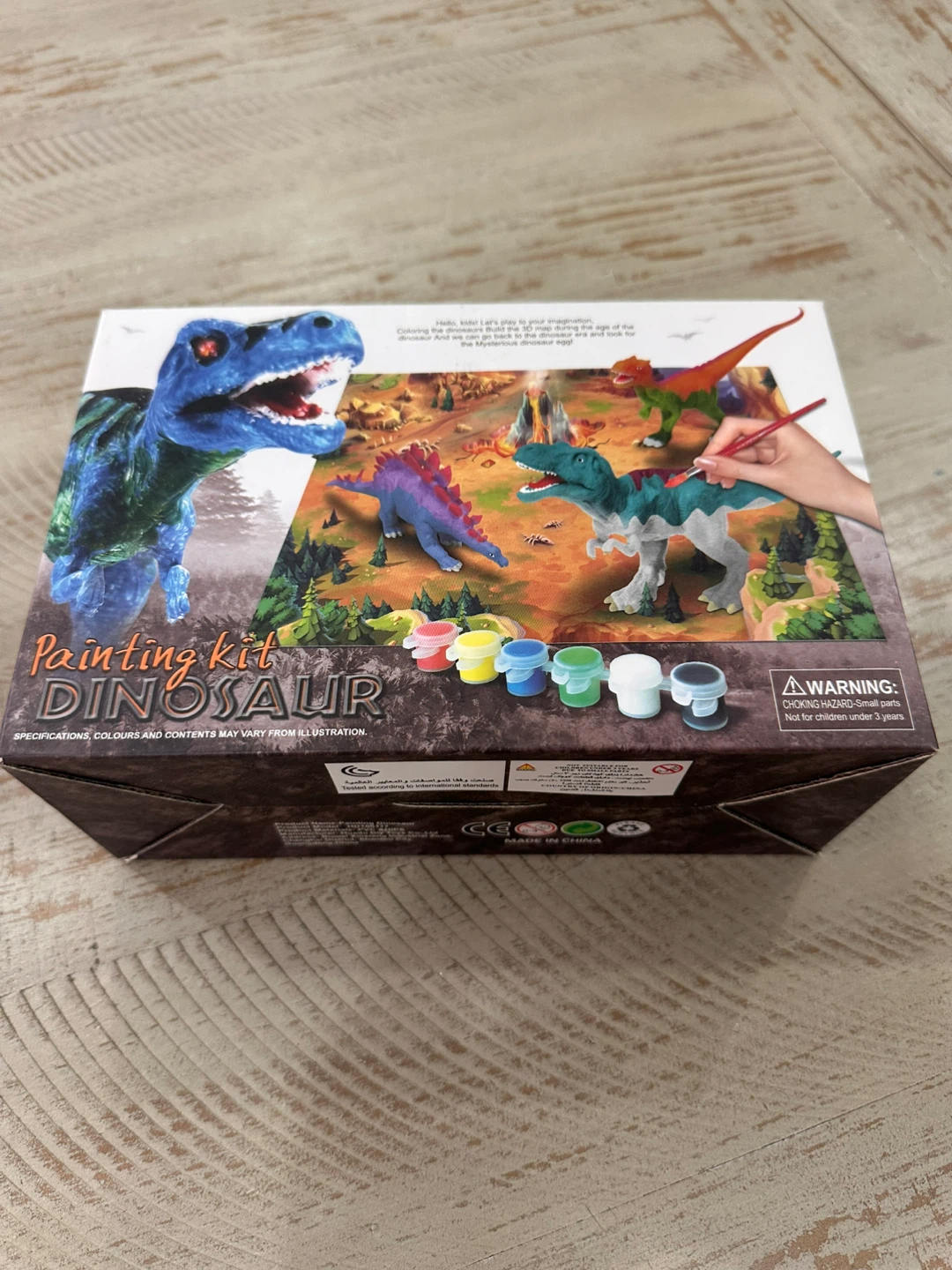 Dinosaur 3D Painting Kit 33 pieces - photo 2