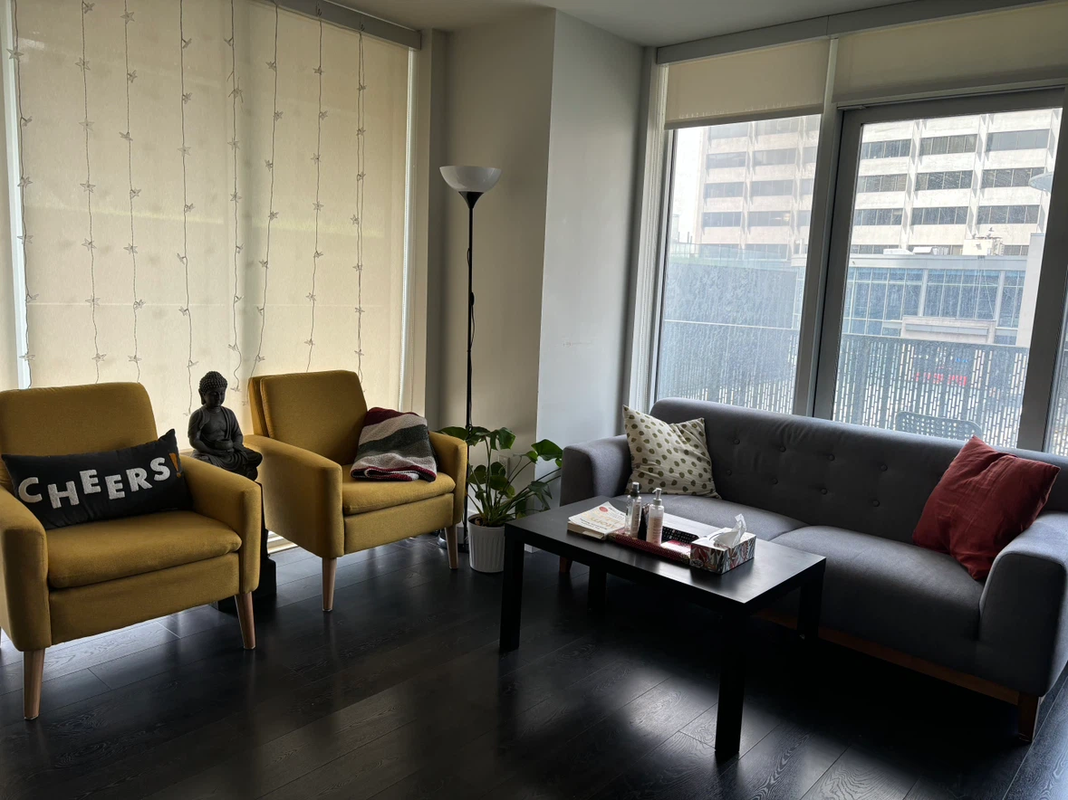 Couch and chairs