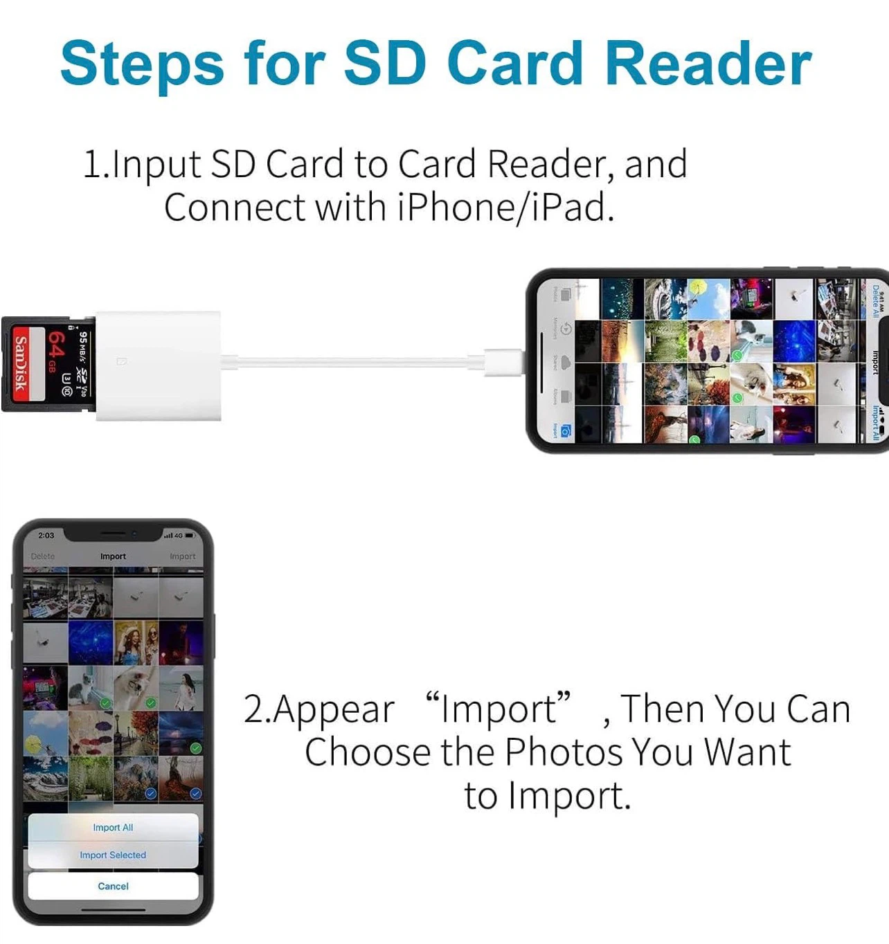 Lightning to SD Card Camera Reader - photo 5