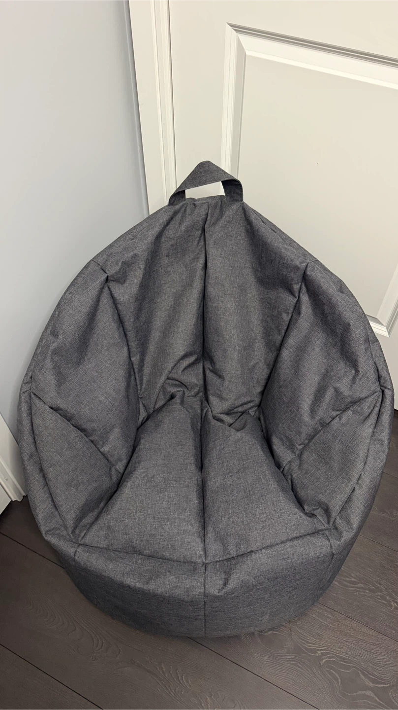 Grey Bean Bag Chair Bouclair