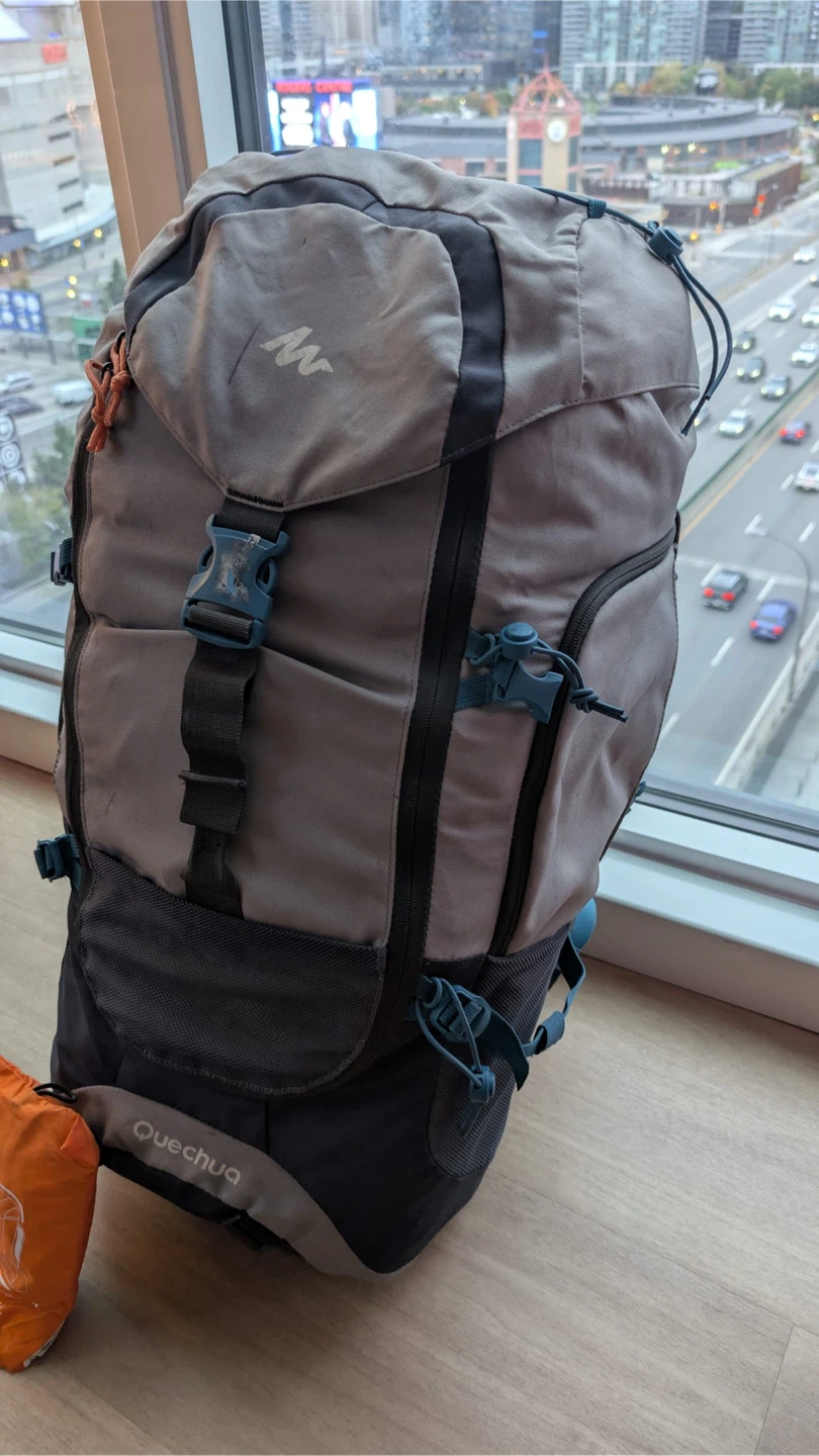 Quechua Forclaz 50L Hiking Backpack (Rain Cover Included) - photo 3