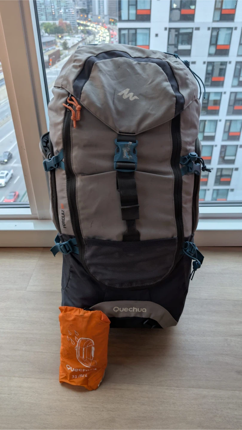 Quechua Forclaz 50L Hiking Backpack (Rain Cover Included) - photo 4