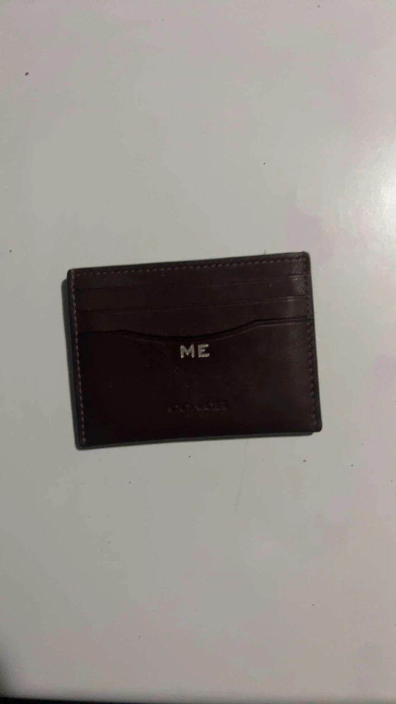 Leather wallet from coach