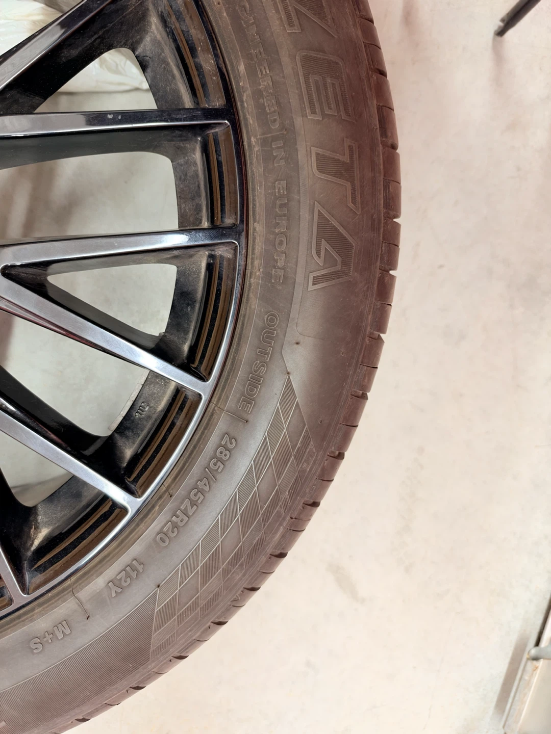 RWC Alloy Wheel with Zeta Impero Tire 285/45ZR20 - photo 4