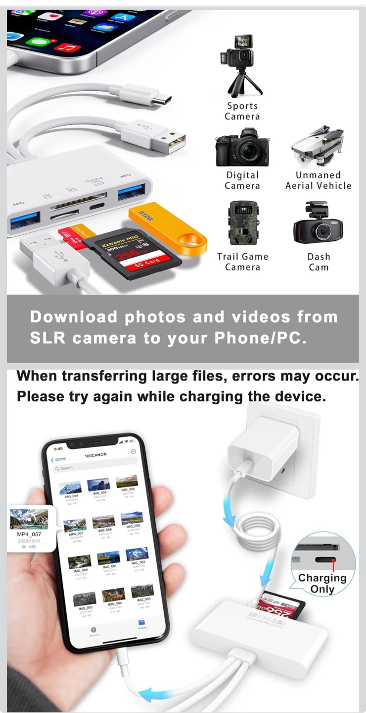 5-in-1 Multi-function Memory Card Reader - photo 2