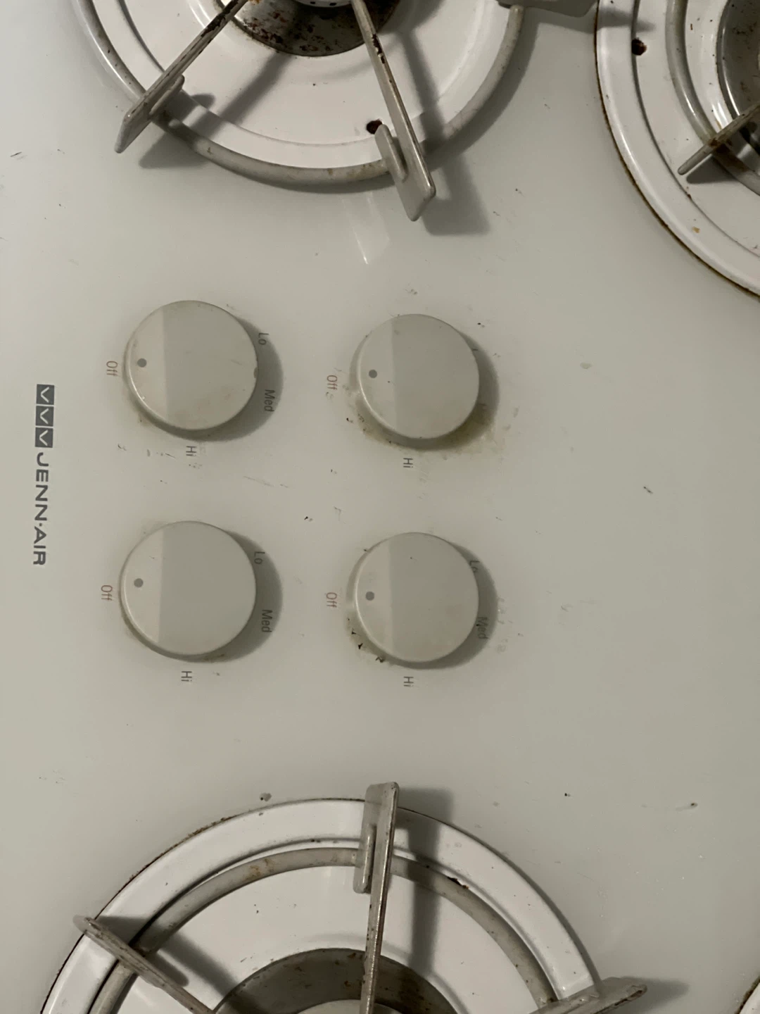 Jenn-Air White Gas Cooktop - photo 2