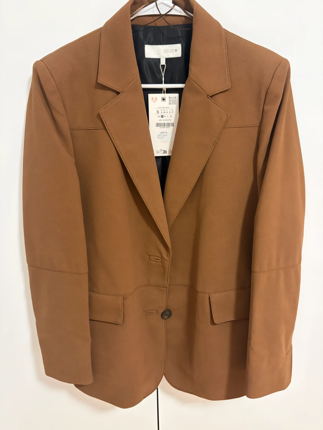 Zara Brown Blazer Size Small
