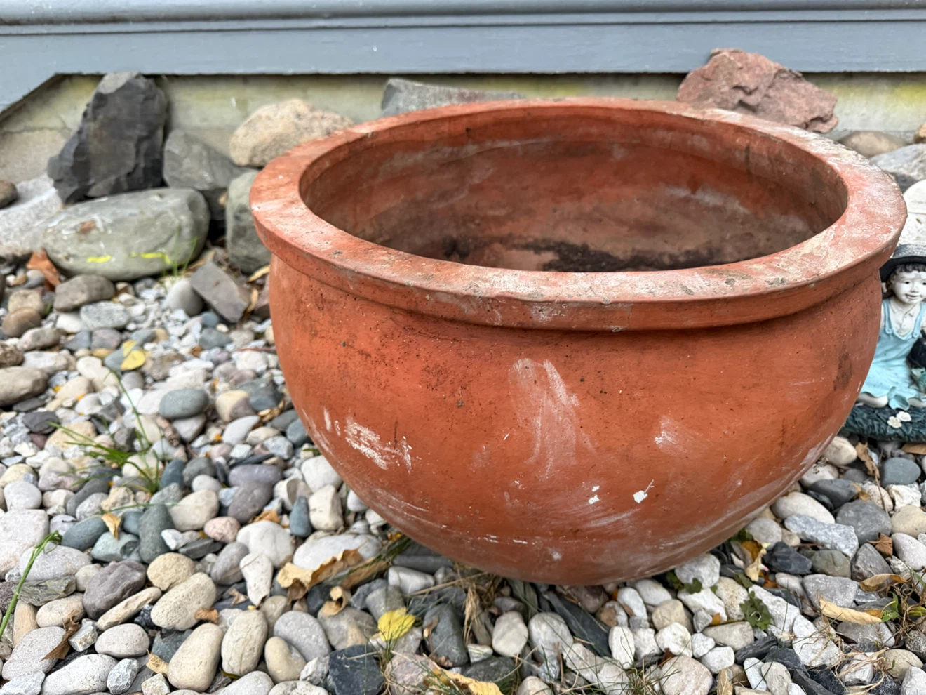 Large Round Terracotta Planter
