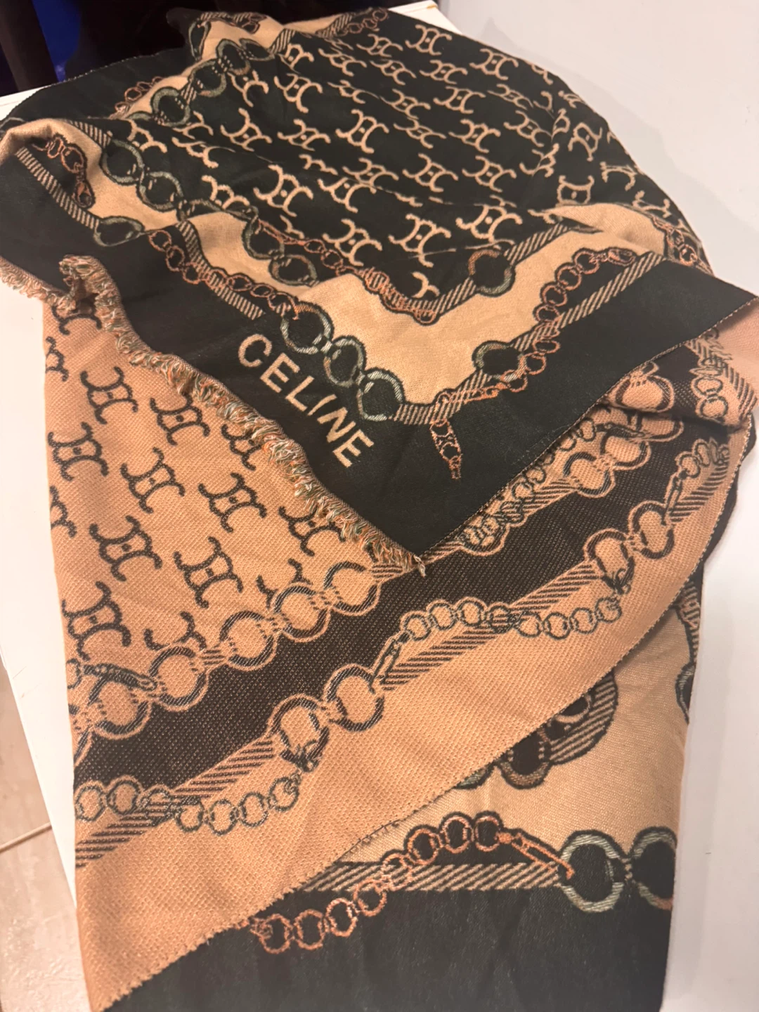 Celine Monogram Scarf