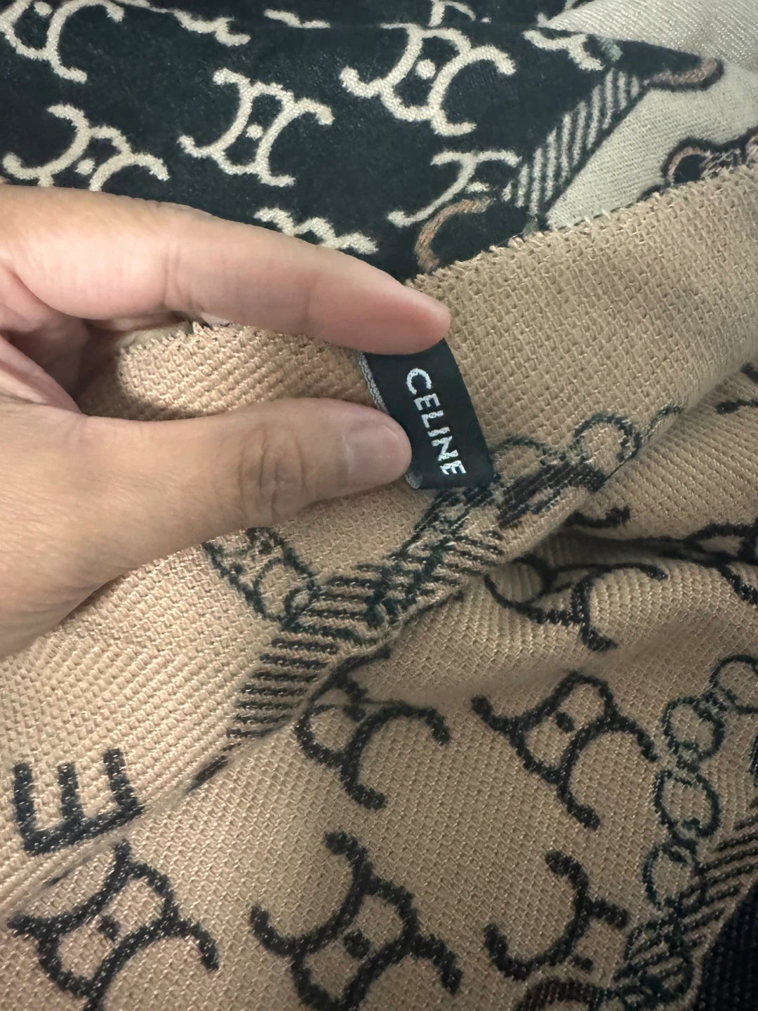 Celine Monogram Scarf - photo 2