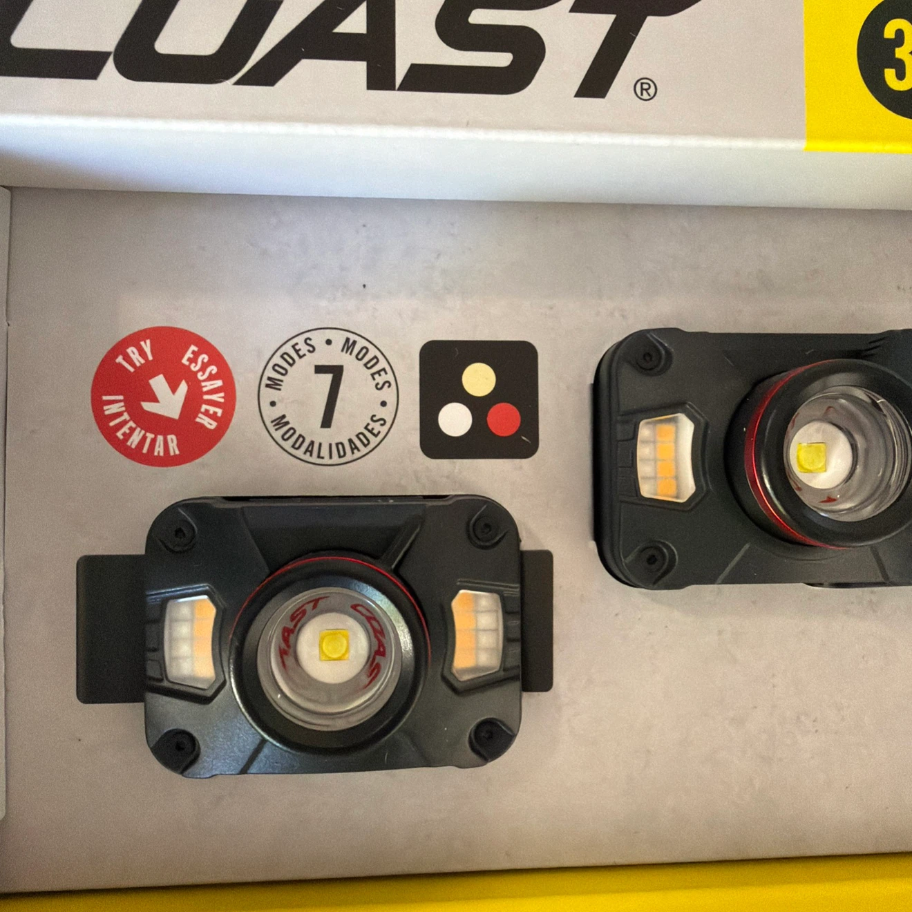 Coast 1200 Lumen Dual Power Headlamps - 3 Pack - photo 2