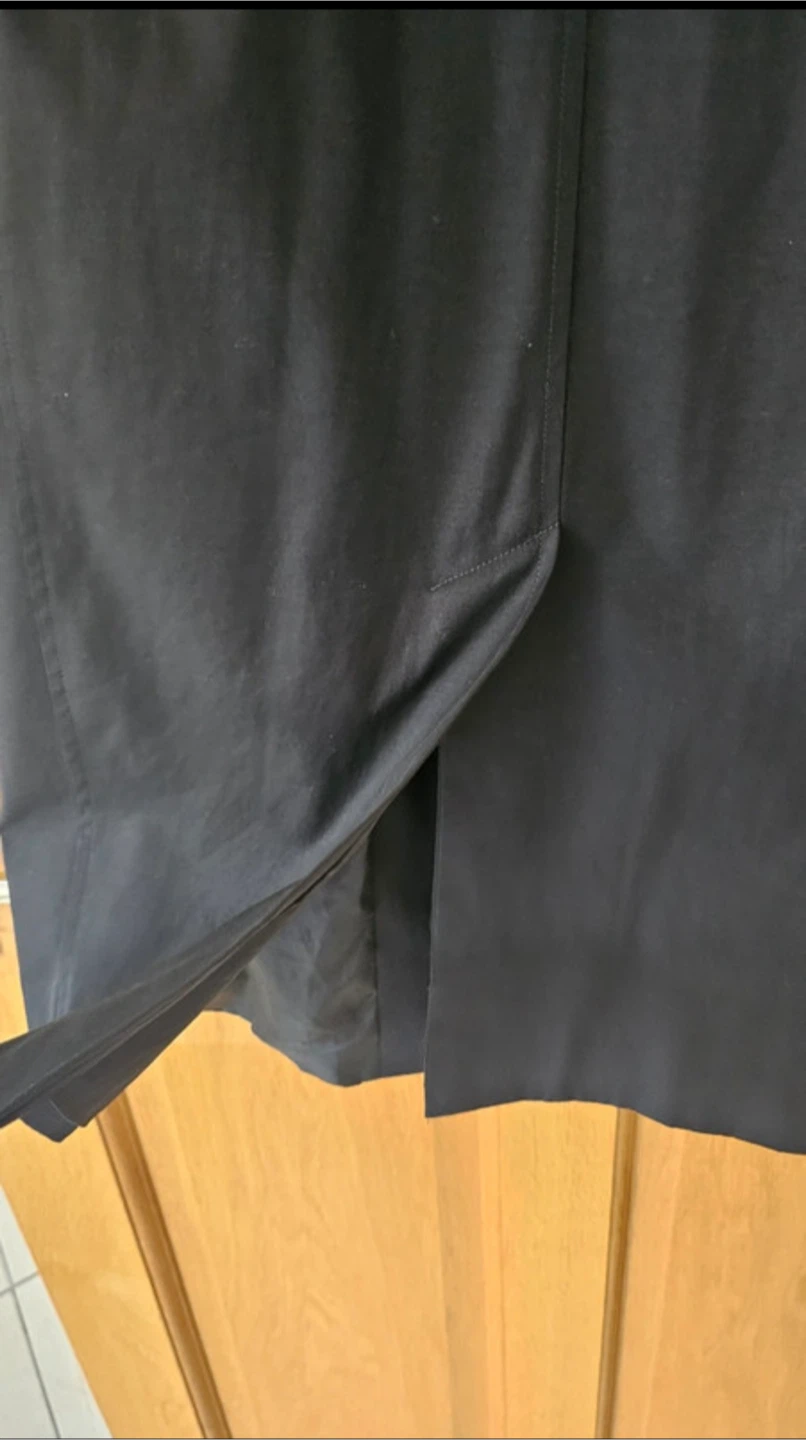 M&S Collection Black Trench Coat - photo 3