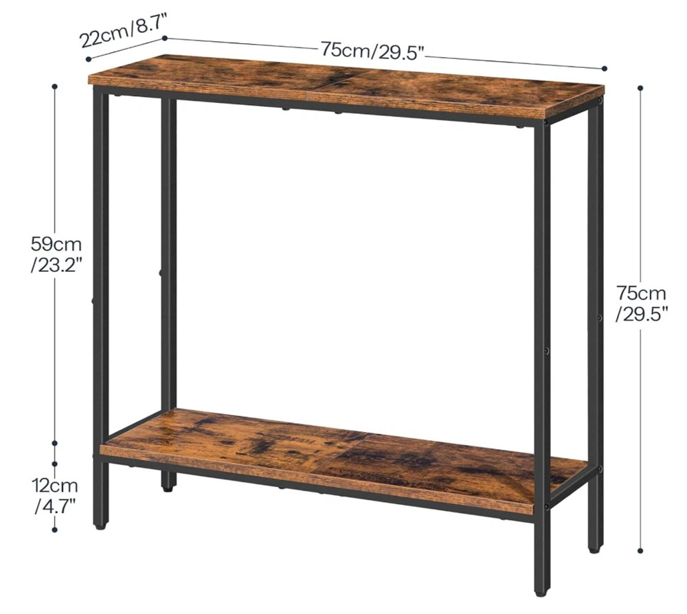 HOOBRO 75 cm Console Table - New  $35 - photo 2