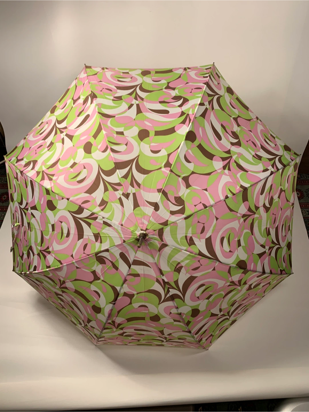 Vintage Retro Patterned Umbrella