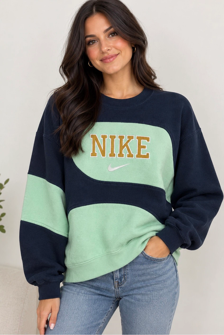 Nike Vintage Crewneck Sweatshirt Large