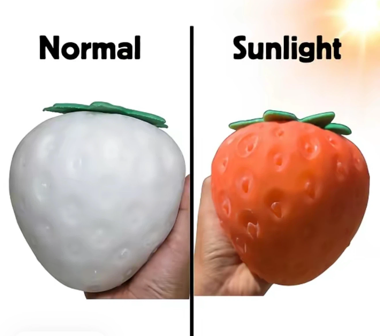 Oversized Giant Strawberry Squishy Toy - photo 4