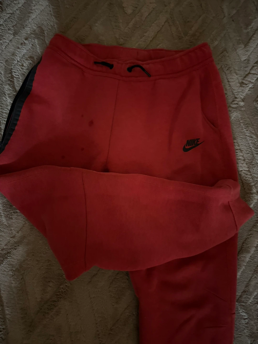 Nike Tech Fleece Red Tracksuit XL - photo 4