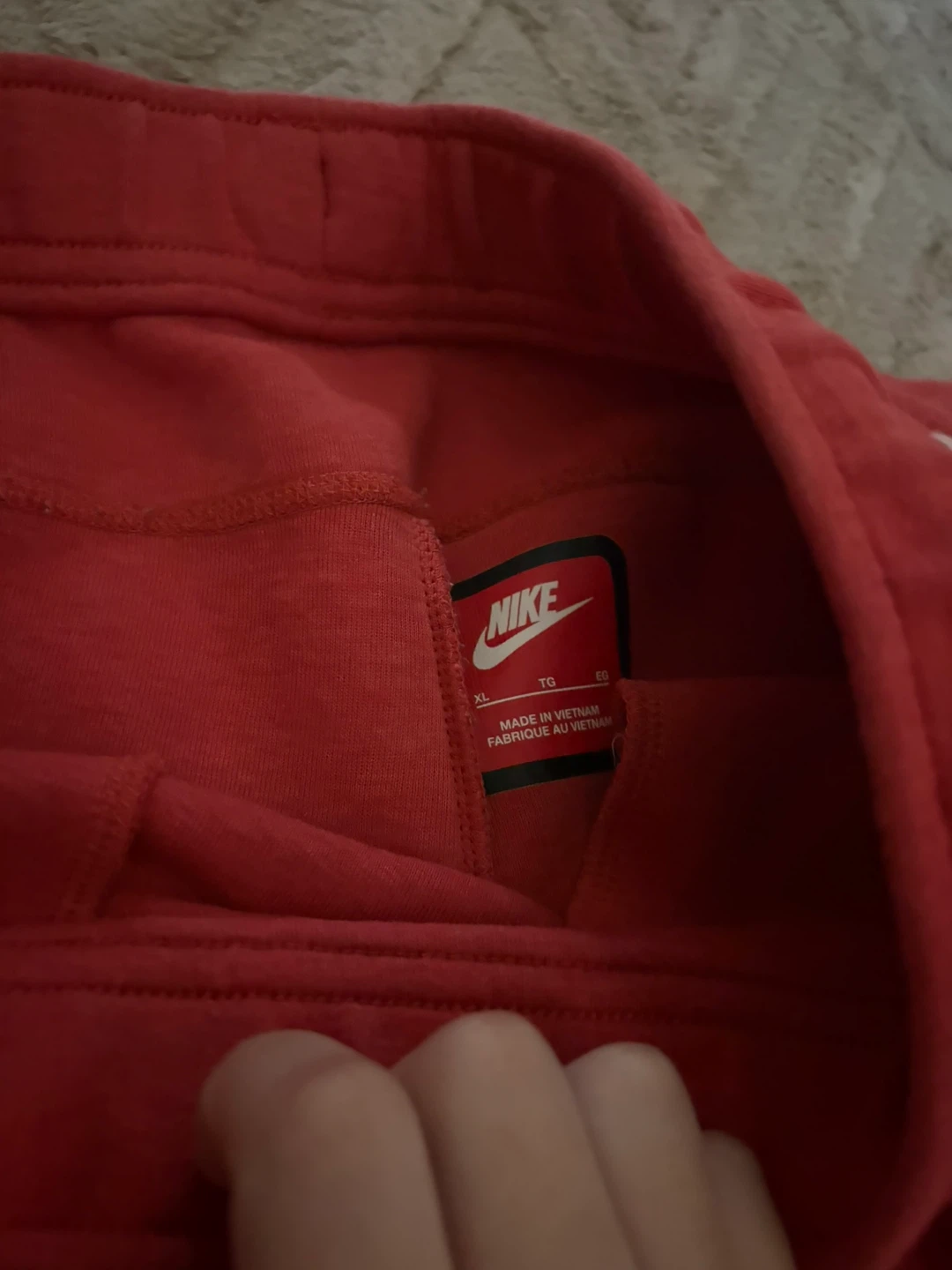 Nike Tech Fleece Red Tracksuit XL - photo 5
