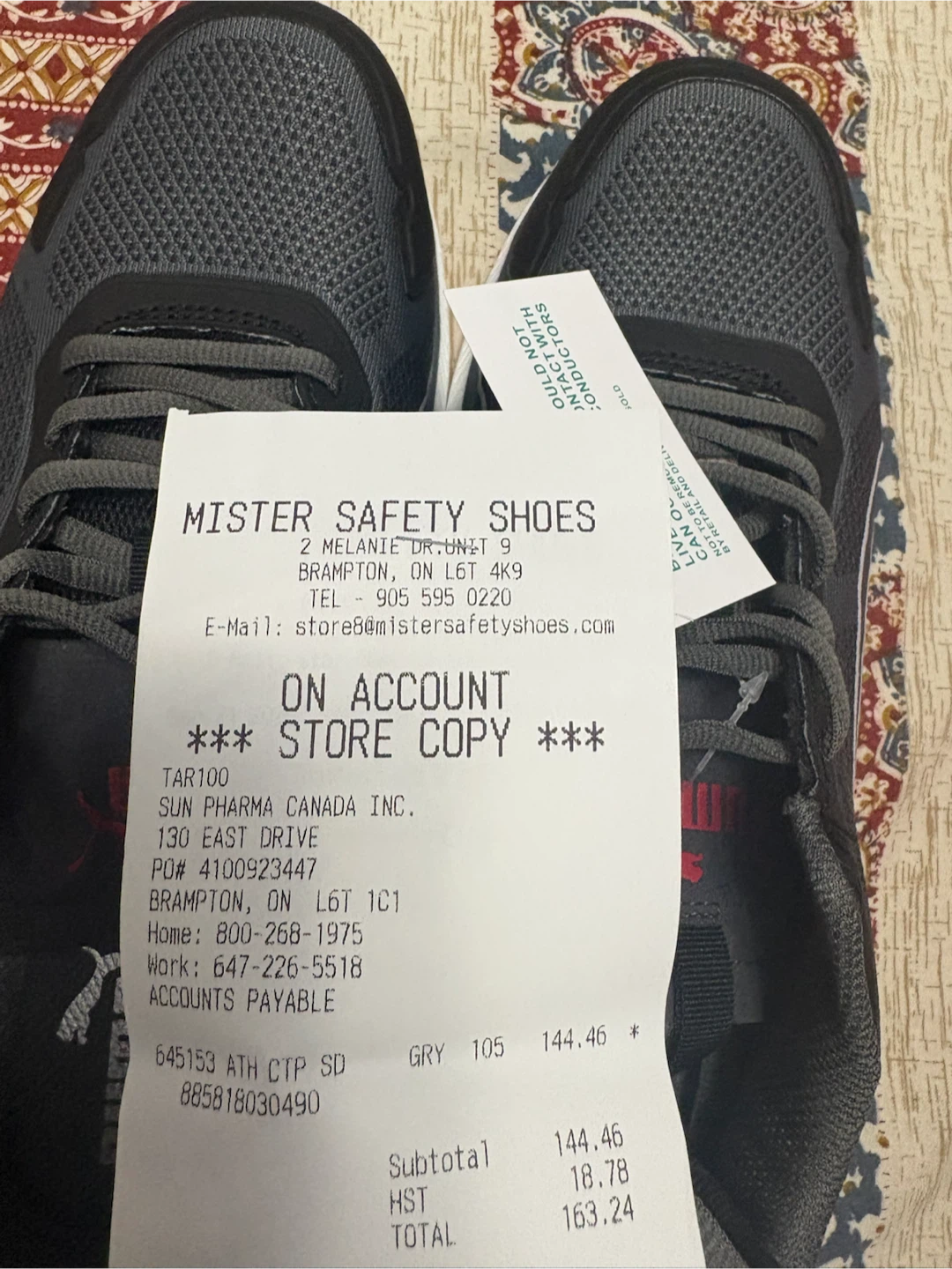 Puma Safety Shoes - Grey, Size 10.5 - photo 4