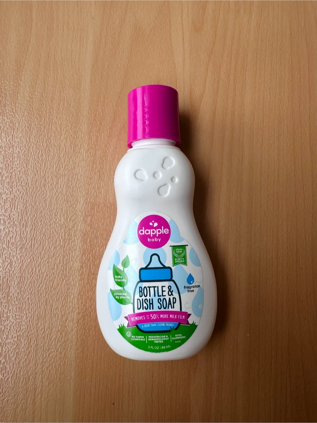 Dapple Baby Bottle & Dish Soap 3 fl oz