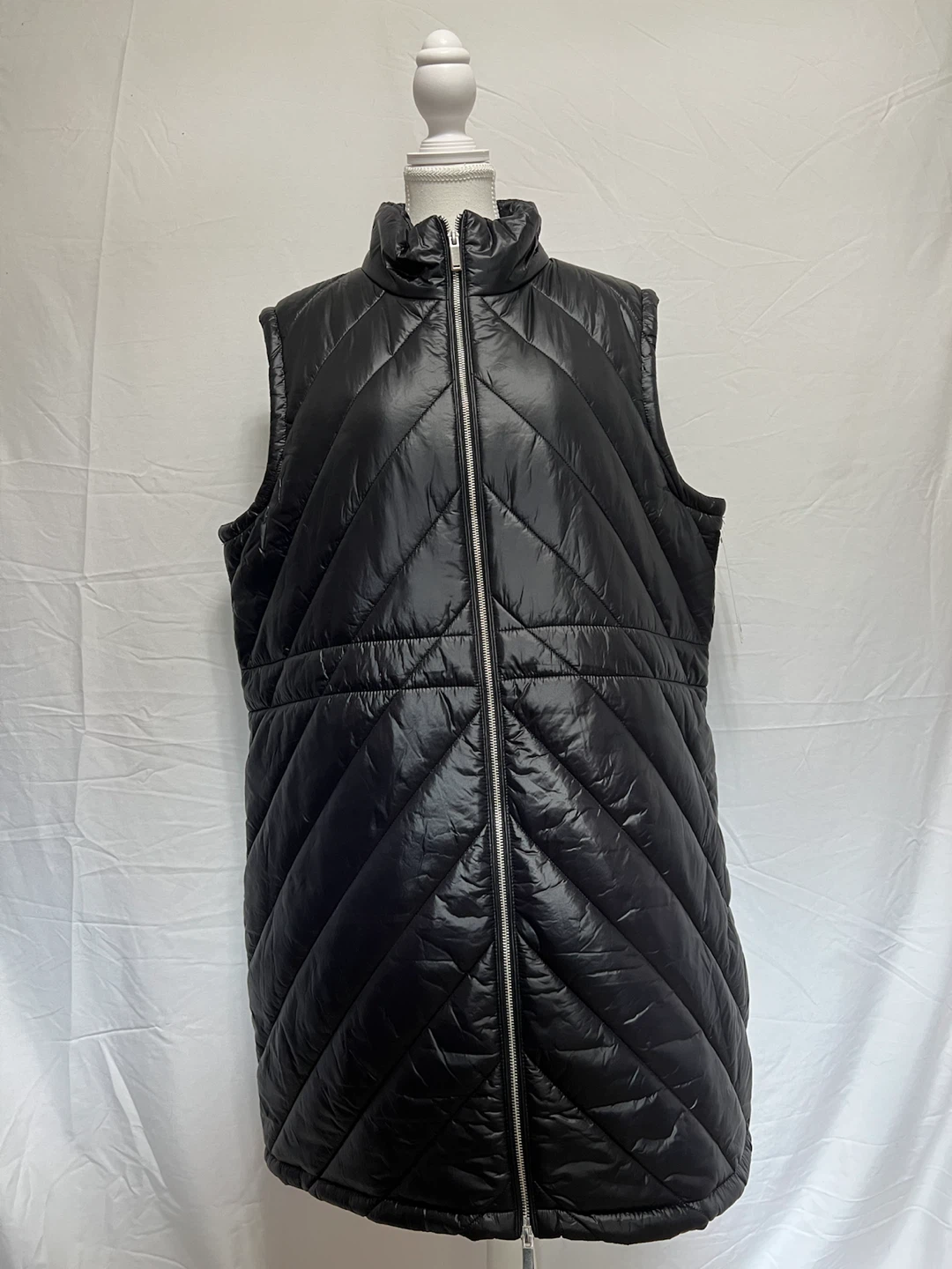 Calvin Klein Black Quilted Vest