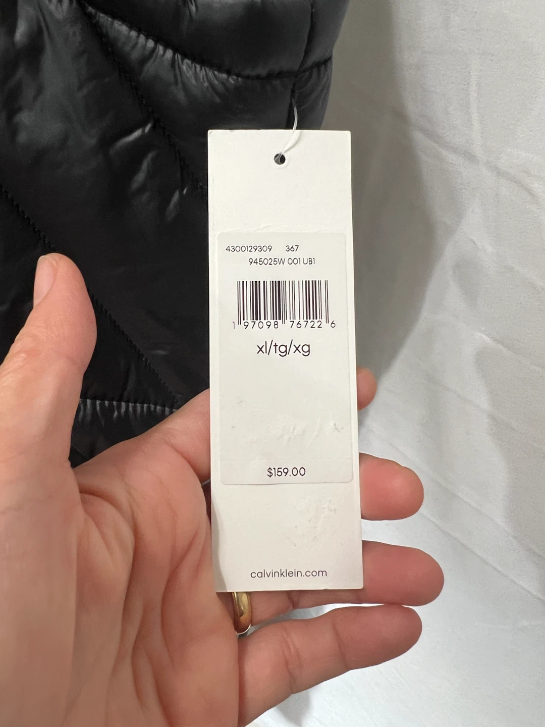 Calvin Klein Black Quilted Vest - photo 4