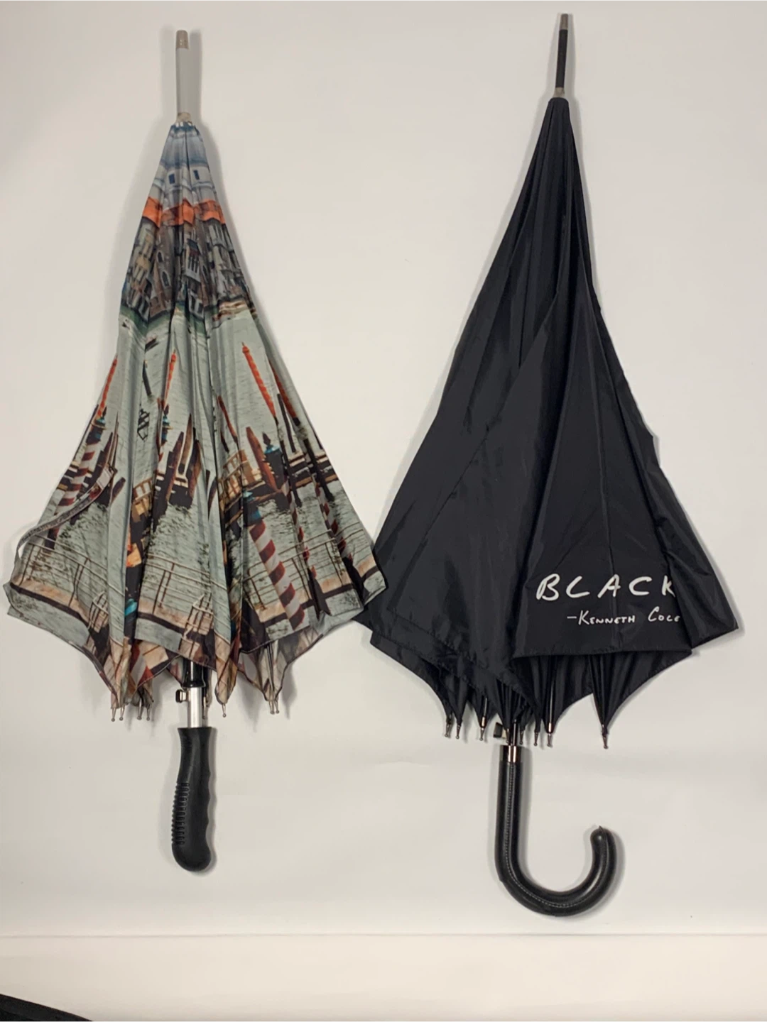 Venice Scene, “Kenneth Cole Black”   Umbrella