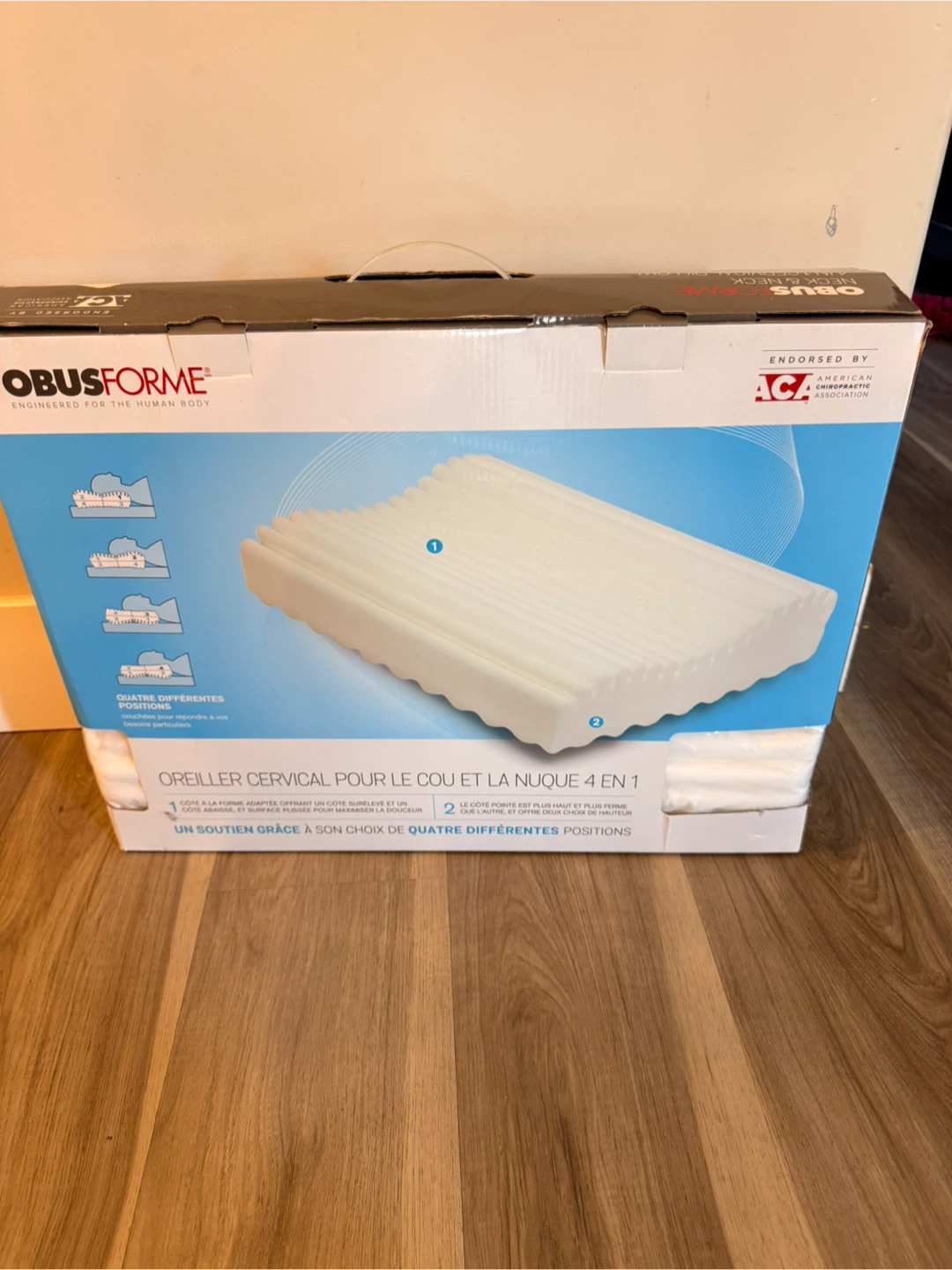 Brand new ObusForme 4-in-1 Cervical Neck Pillow