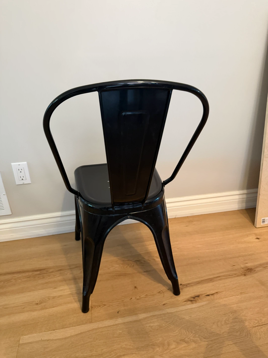 Stackable Metal Dining Chairs (Set of 6) - photo 3