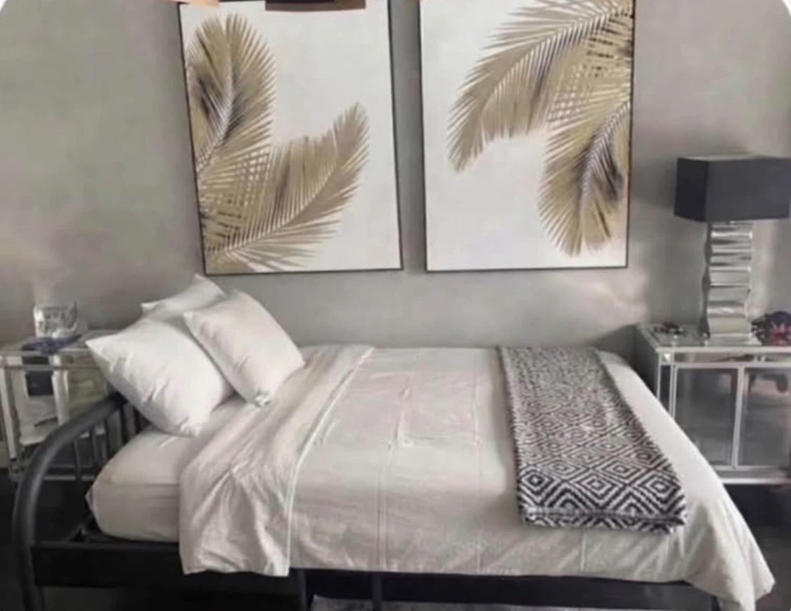 Free futon mattress with purchase of Convertible Metal Futon - photo 2