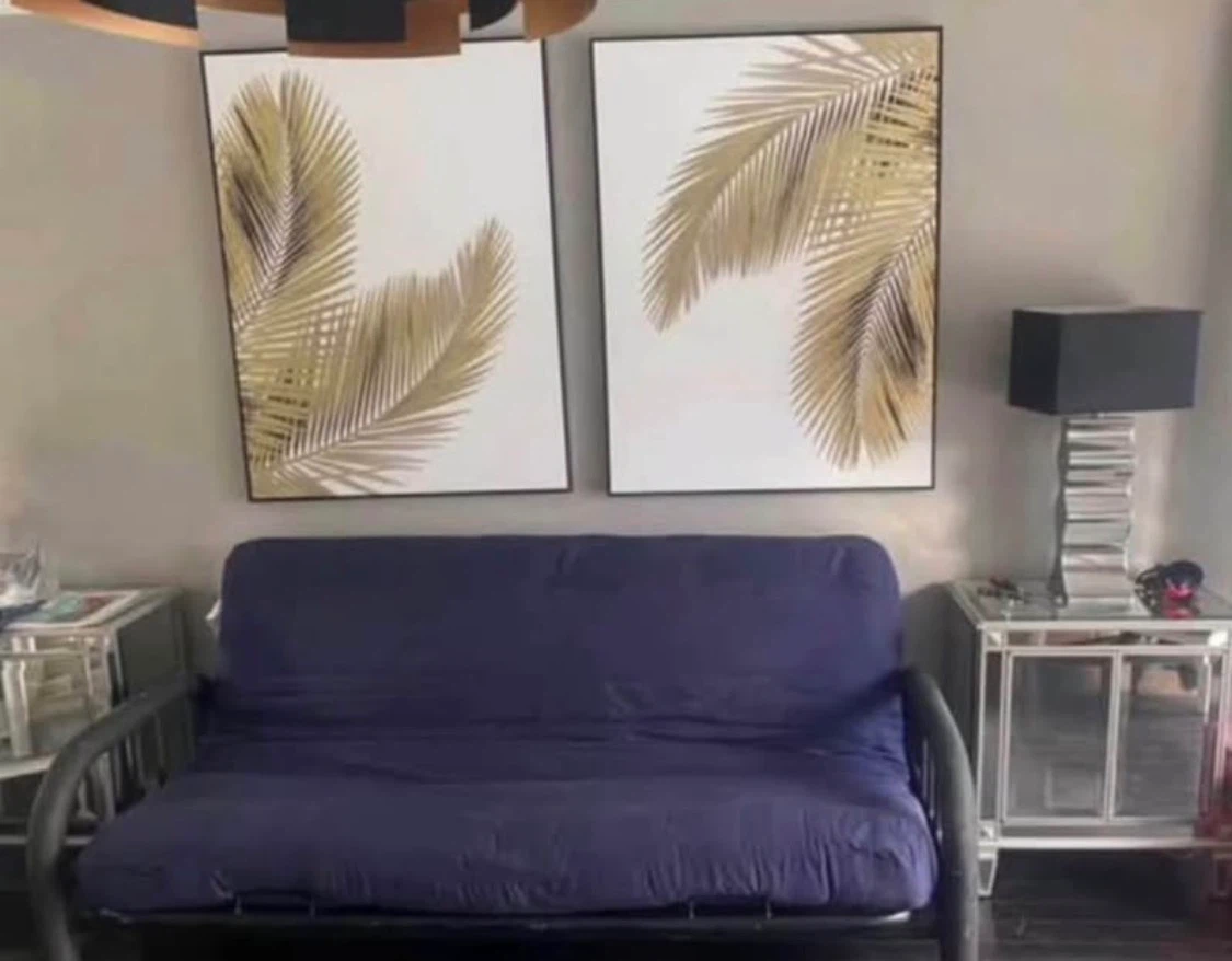 Free futon mattress with purchase of Convertible Metal Futon - photo 3