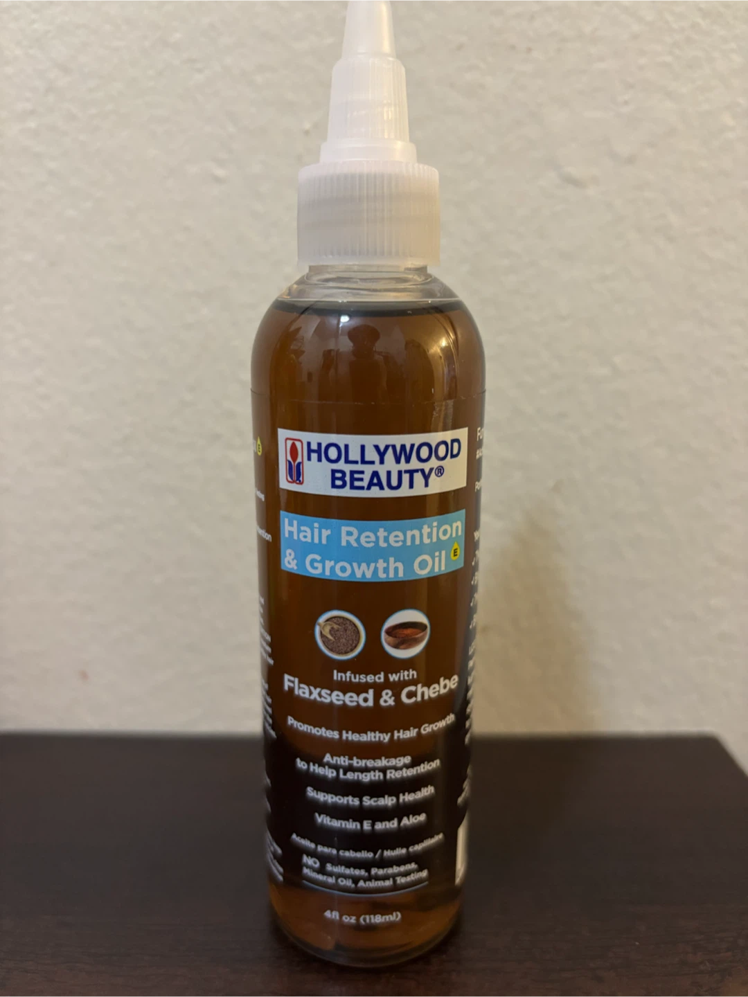 NEW-Hollywood Beauty Hair Retention & Growth Oil