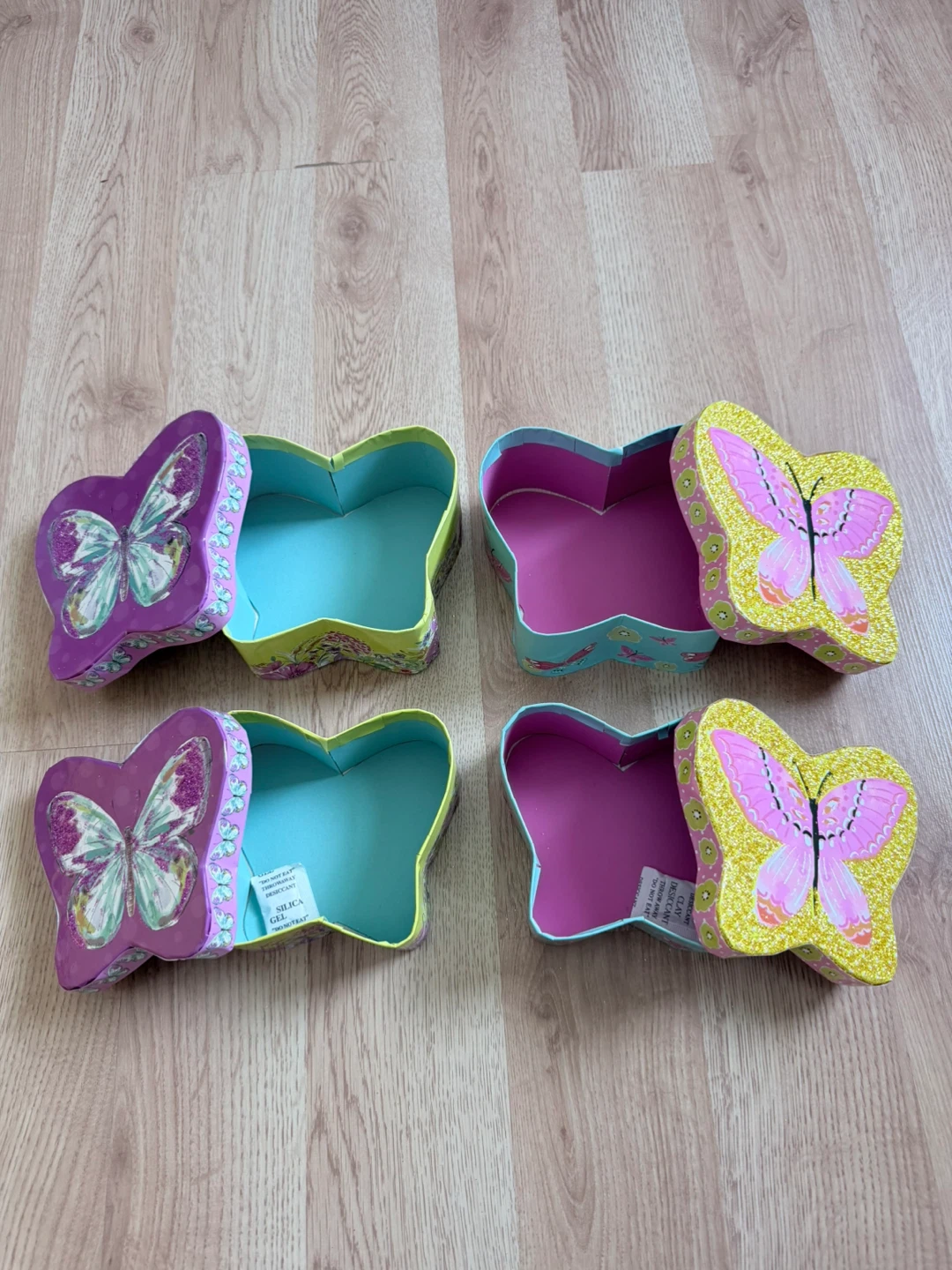 Set of 4 Decorative Butterfly gift boxes - photo 3
