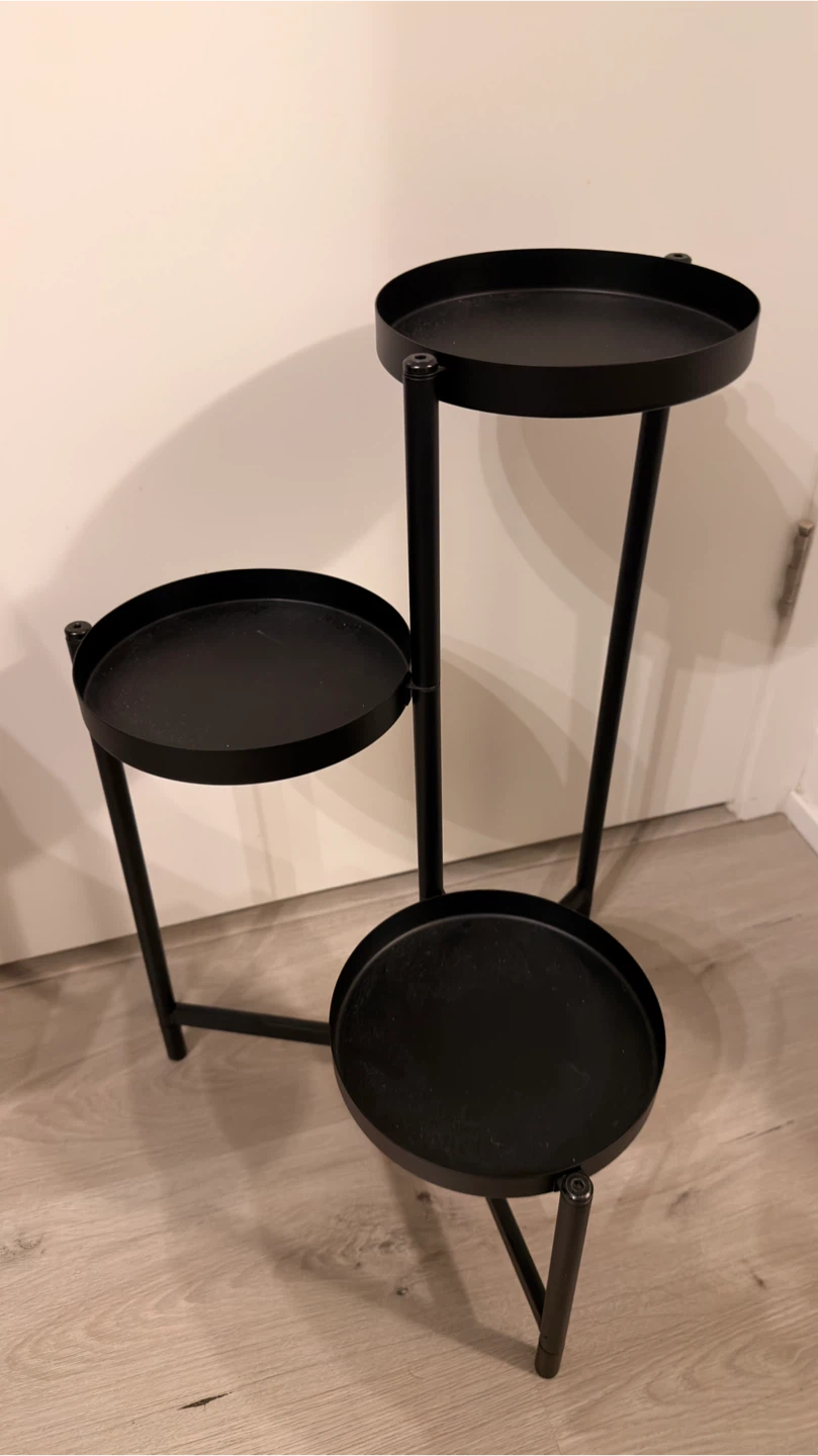 IKEA OLIVBLAD Plant Stand Black