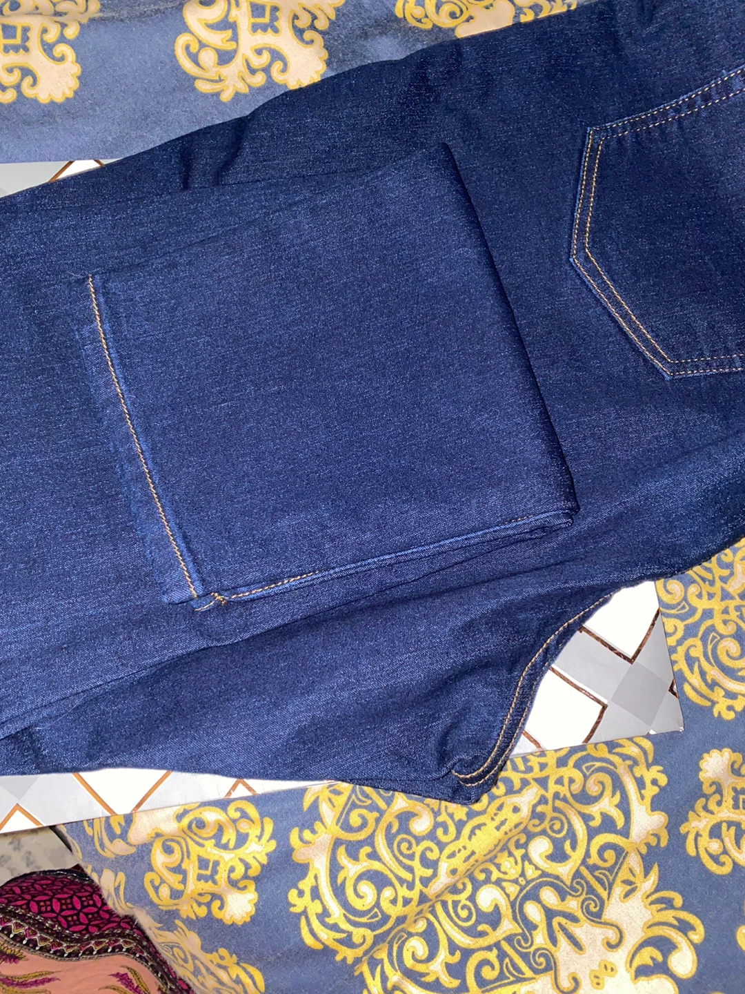 Fashion Nova dark blue jeans 3X - photo 4