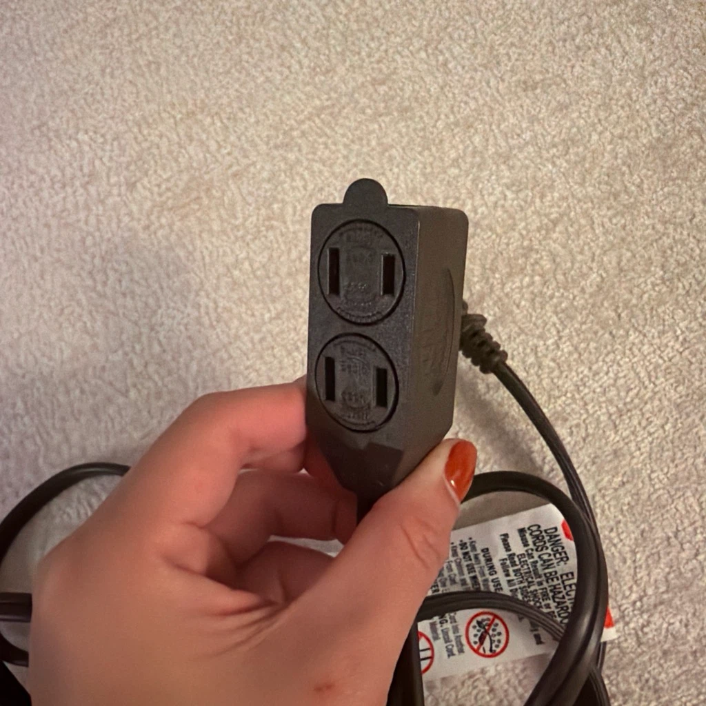 Brown 3-Outlet Extension Cord