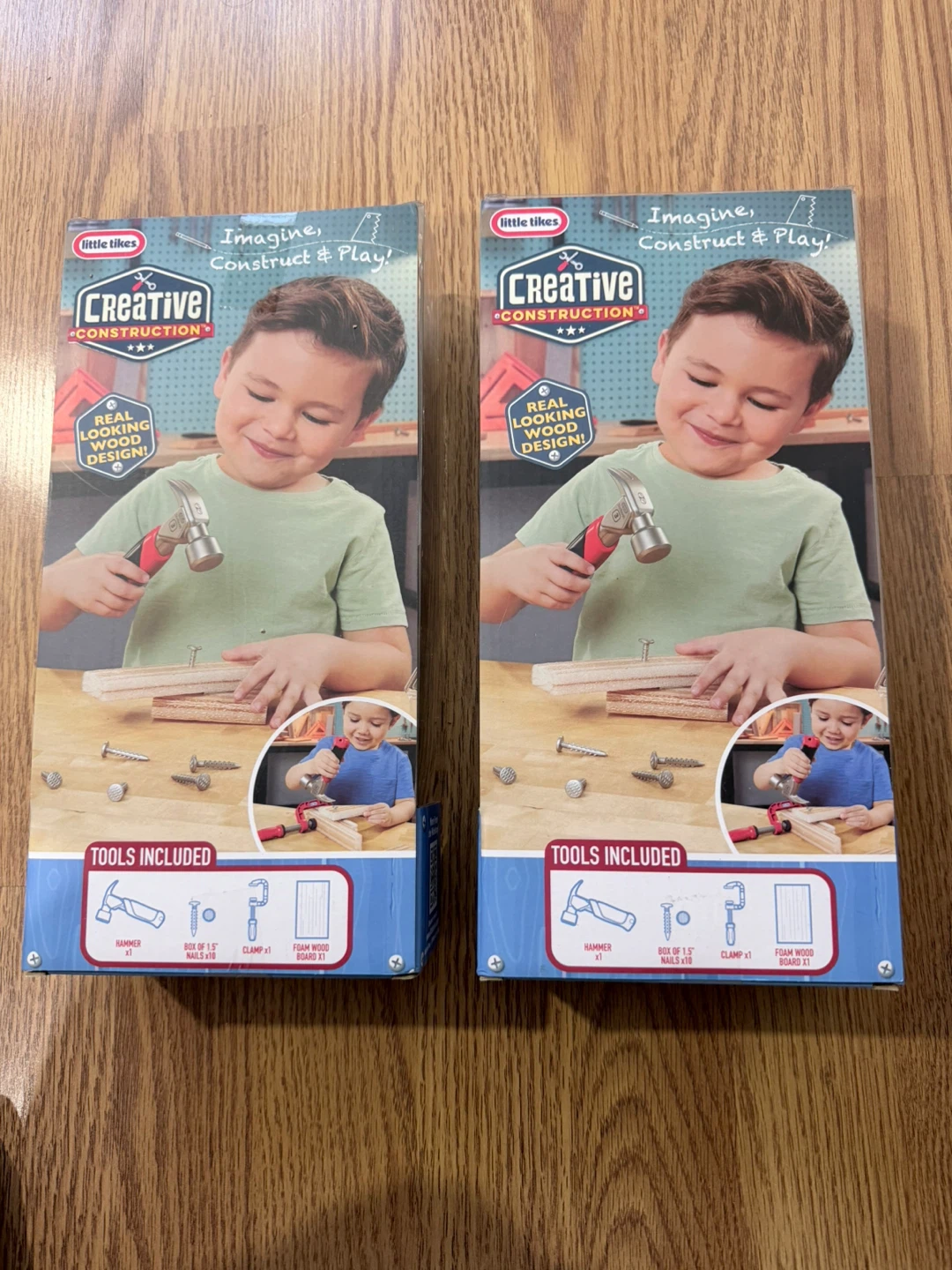 2 New Little Tikes Creative Construction Hammer & Nail Sets - photo 4