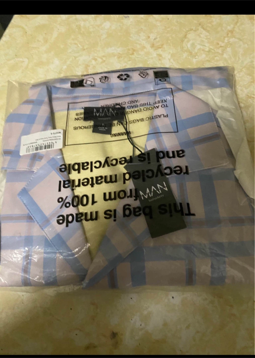 BoohooMAN Plaid leather shirt - photo 3