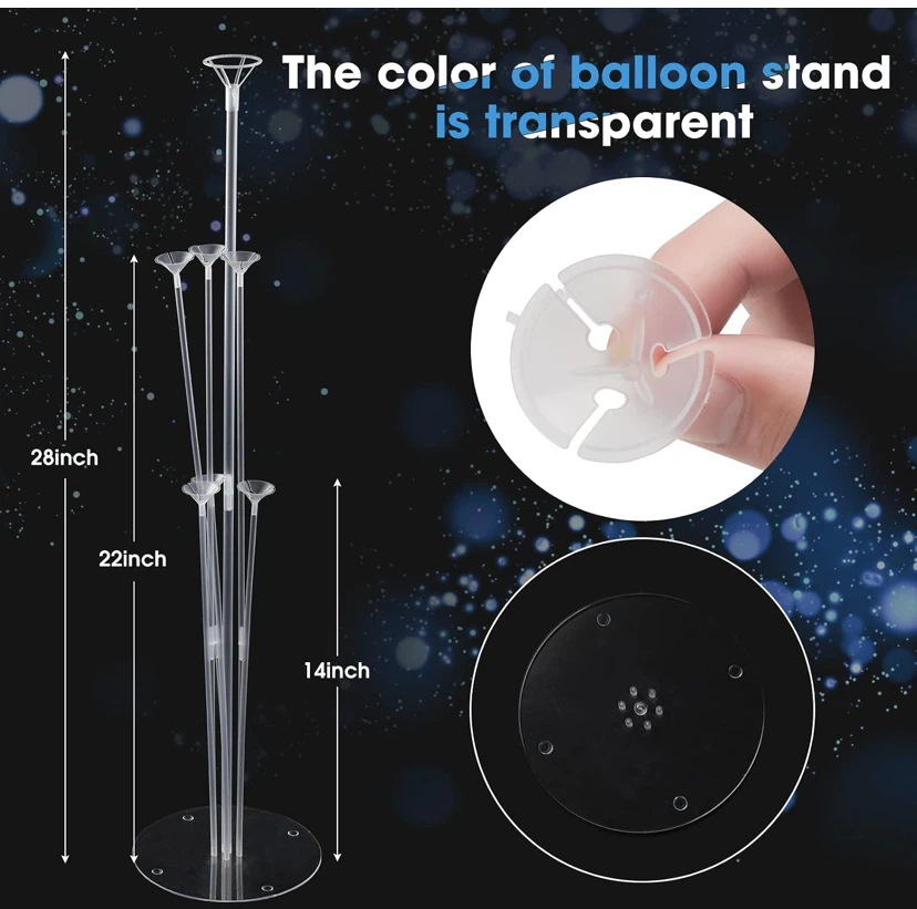 Transparent Balloon Stand Set - photo 3