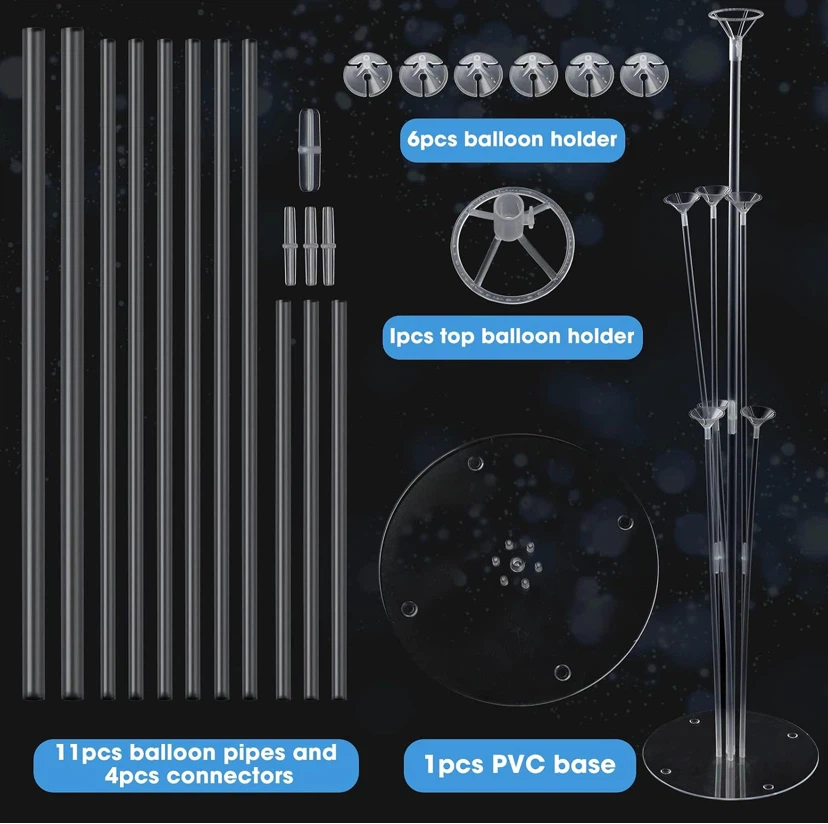 Transparent Balloon Stand Set - photo 4